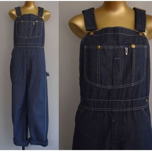 Sears Roebuck Vintage Denim Overalls Bib